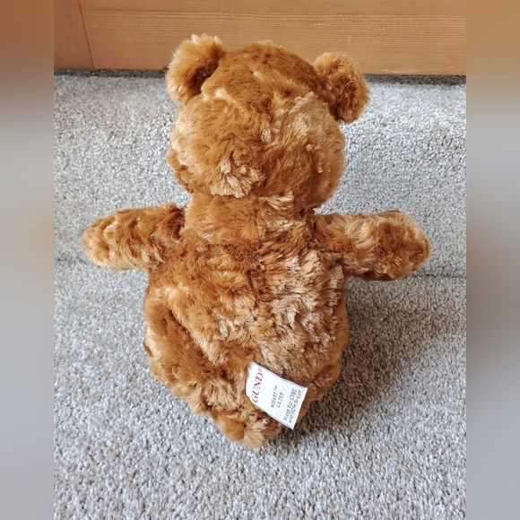 Vintage GUND Hobart Brown Bear Plush. 1986 . 16" - Picture 5 of 8